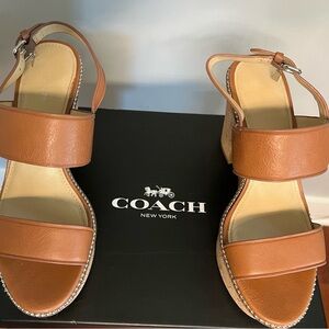 Coach Women's Tan Sandals